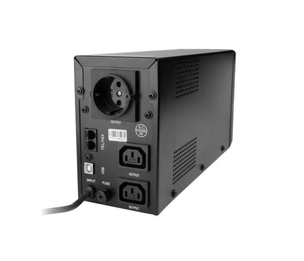 Gembird UPS 850VA Line-in 2x IEC USB LCD - 1230989 - zdjęcie 3